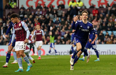 Diego Llorente earns Leeds battling point from breathless draw at Aston Villa