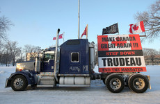 Canada truckers block new US border crossing, as more copycat protests spring up