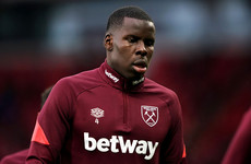 Kurt Zouma available for West Ham selection this weekend, confirms Moyes