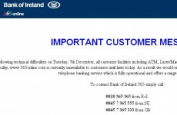Boi Update Bank Says Online System Will Be Back Later Today
