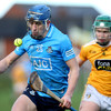Neil McManus shines for Antrim but Dublin's class prevails as they win by four points