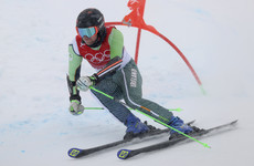 Ireland's Jack Gower finishes 25th in giant slalom skiing