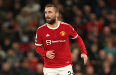 Luke Shaw concerned Manchester United will miss out on top-four finish