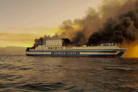 Rescue efforts resume for 12 passengers missing after Greece ferry fire - Vimarsana News