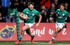 Four changes to Ireland U20 side named for 'tough' Italy test in Cork