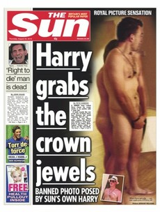 The Naked Prince: How British media got around the 'ban' on nude photos