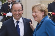 Merkel, Hollande meet to discuss Greek bailout