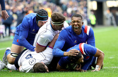 France march on in Grand Slam bid with bonus-point win against Scotland