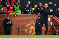 Ralf Rangnick frustrated by Man United's lacklustre performance