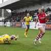 Arsenal survive a scare to go nine points clear of Chelsea at top of WSL