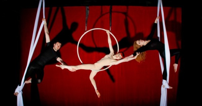 In pics: What goes into making an aerial circus show?