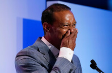 Tiger Woods delivers emotional speech during Golf Hall of Fame induction