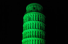 Global Greening paused this year so monuments around the world can be lit in Ukrainian colours