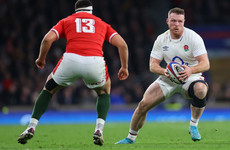 Simmonds starts for England as Dombrandt makes bench for Ireland game