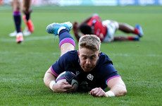 Kyle Steyn to start for Scotland in Six Nations trip to Italy