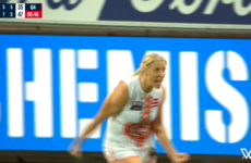 Staunton hits four goals to move to joint-top of AFLW scoring charts