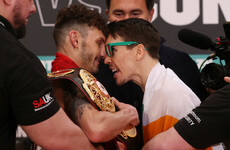 'Death warmed up' - Spicy staredown as Conlan and Wood make weight for title showdown