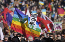 Tens of thousands join anti-war demos across Europe