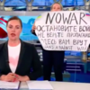 Russian state TV employee fined for anti-war protest on live news show