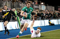 Aitzol King comes onto the wing as Ireland U20s name team for Grand Slam decider
