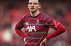 Andy Robertson ‘desperate to deliver’ for Liverpool after workload increases