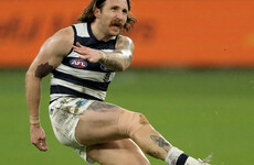 Zach Tuohy kicks goal as Cats hammer Bombers in tough encounter