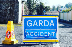 Man (40s) dies following collision between car and motorbike