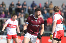 Goal-hungry Galway power back into Division 1 after convincing win in Derry