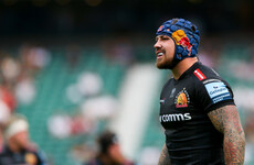 Exeter's Jack Nowell to miss Munster Champions Cup ties after suffering broken arm