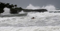 Tropical storm Isaac makes landfall in Haiti