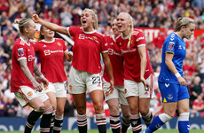 United fight back for win in first WSL game in front of fans at Old Trafford