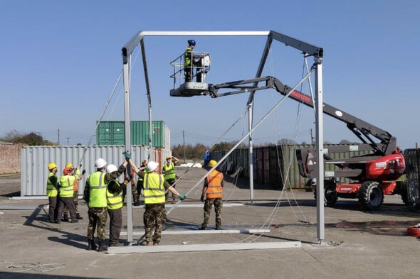 Irish Defence Forces building large-scale tent camp for incoming Ukrainian refugees - Vimarsana News