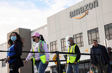 Amazon workers vote to unionise in New York, in a US first
