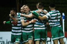 Shamrock Rovers go second with win at dogged Harps