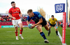 Ringrose turns on the class to help Leinster secure bonus point win over Munster