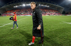 Ankle injury makes Coombes a doubt for Munster's Champions Cup tie
