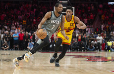 Hawks hold off Nets despite Durant's 55, Warriors into playoffs