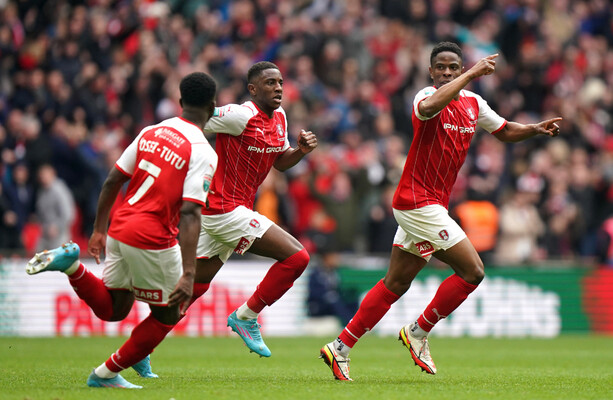 Chiedozie Ogbene Nets Extra-time Stunner At Wembley As Rotherham Win 