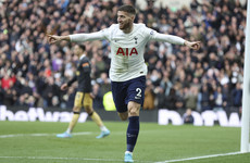 Doherty seizing his chance in Spurs' XI after difficult spell under three separate managers