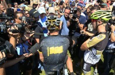 Armstrong tells supporters: Don't cry for me