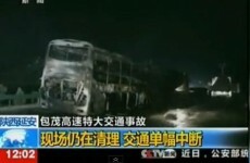 36 killed after sleeper bus and tanker collide