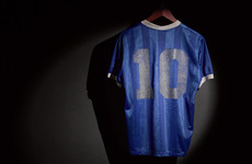 Diego Maradona’s ‘Hand of God’ shirt expected to fetch over €4.5million at auction