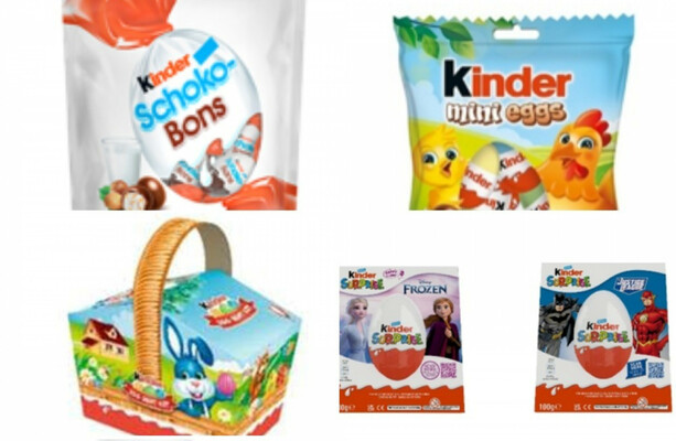 Les produits Kinder Chocolate Extra ont été rappelés en raison de leur lien avec l’épidémie de Salmonella