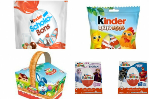 Kinder recall is extended to all batches of six products - Vimarsana News