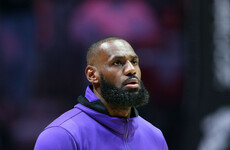 LeBron James' season is over