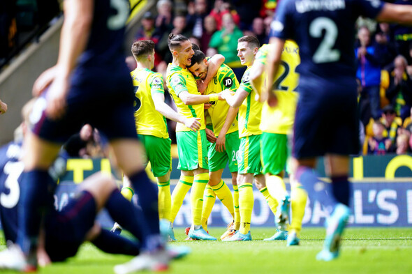 Norwich end wait for a win by beating fellow relegation strugglers Burnley - Vimarsana News