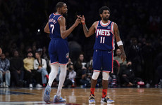 Irving and Durant hold off Pacers' rally to seal Nets' home advantage for play-in