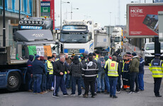 Hauliers protest over fuel costs ends after causing day-long disruption in Dublin