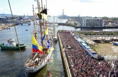 Tall Ships Festival in Dublin welcomed 1.15 million visitors