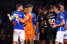 Rotherham's promotion push dealt blow by Bazunu's Portsmouth
